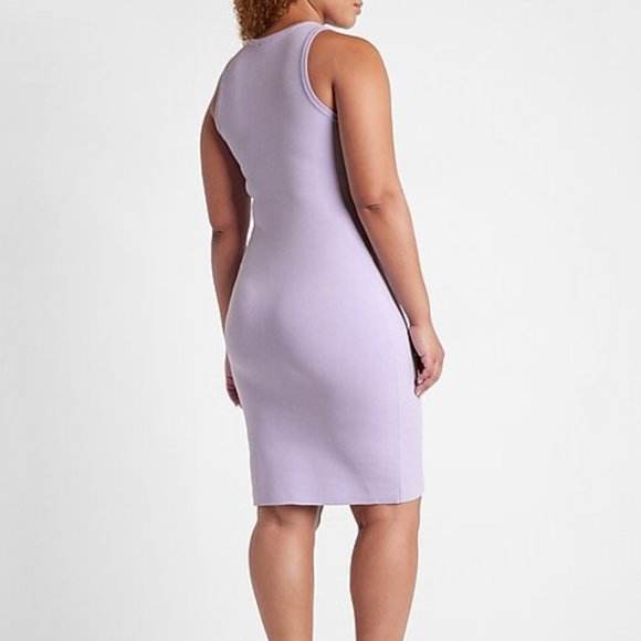 NWT EXPRESS Lilac Sweater Dress - US Medium - Picture 4 of 4